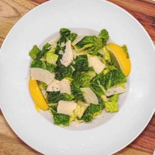 A classic Caesar salad