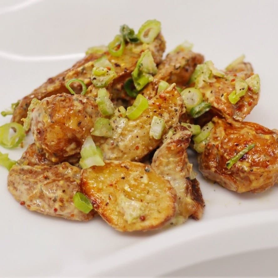 Oven roasted potato salad